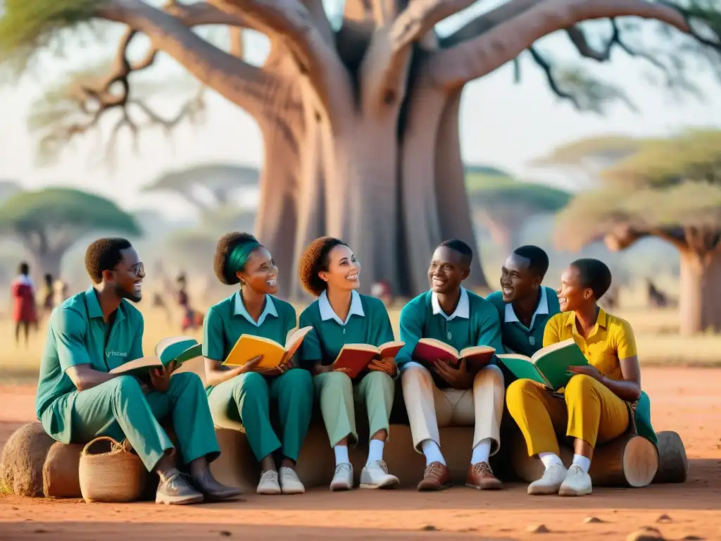 Un vibrante debate bajo el baobab: educación bilingüe en África