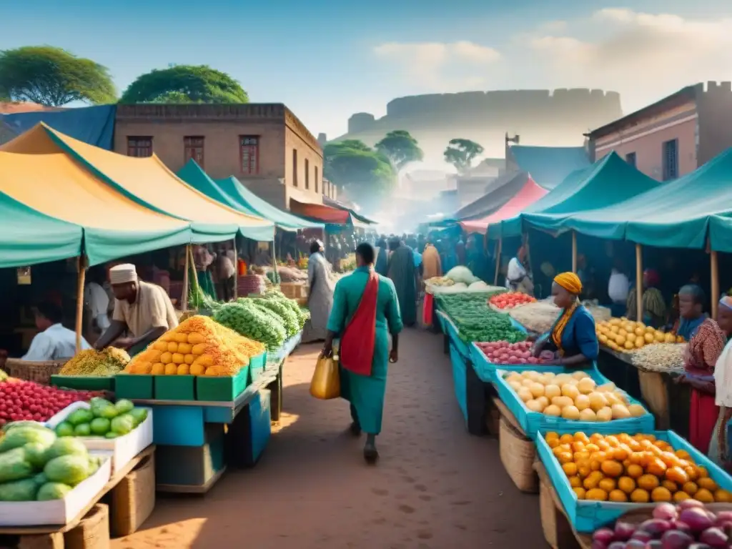 Vibrante mercado en África austral muestra impacto de enfermedades en economía